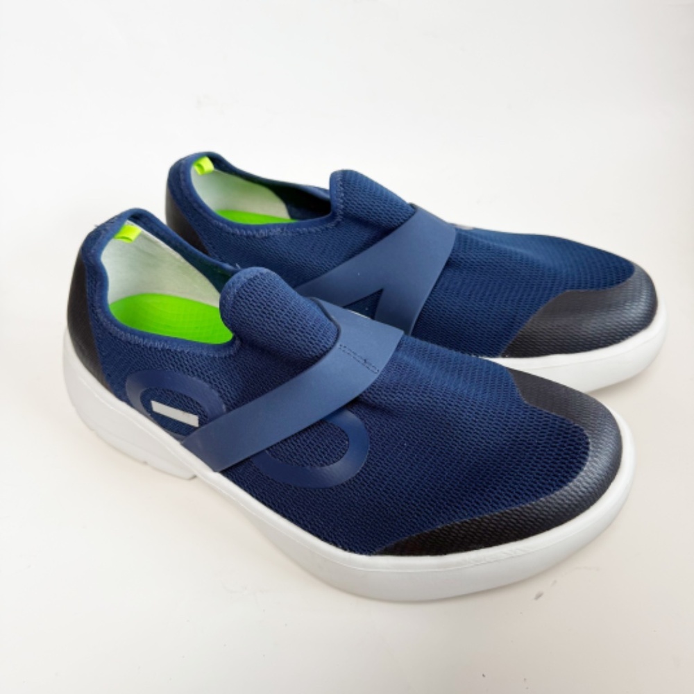 OOfos OOmg Mens Sport Blue Shoes Size 10